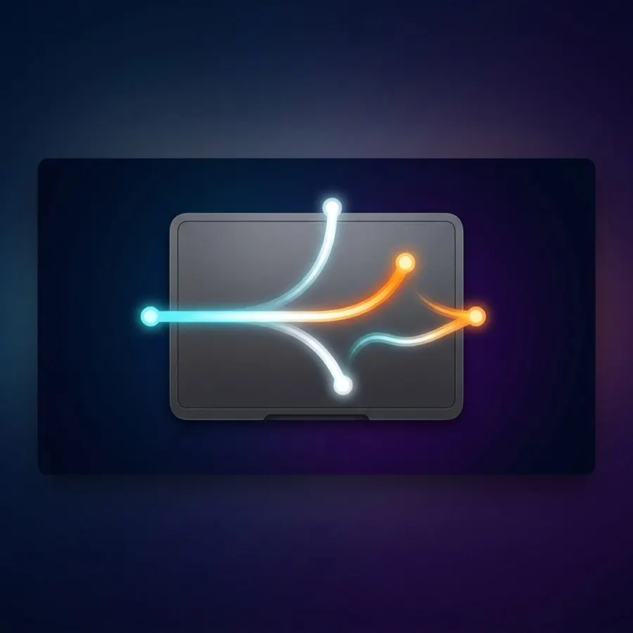 Glide trackpad gesture app